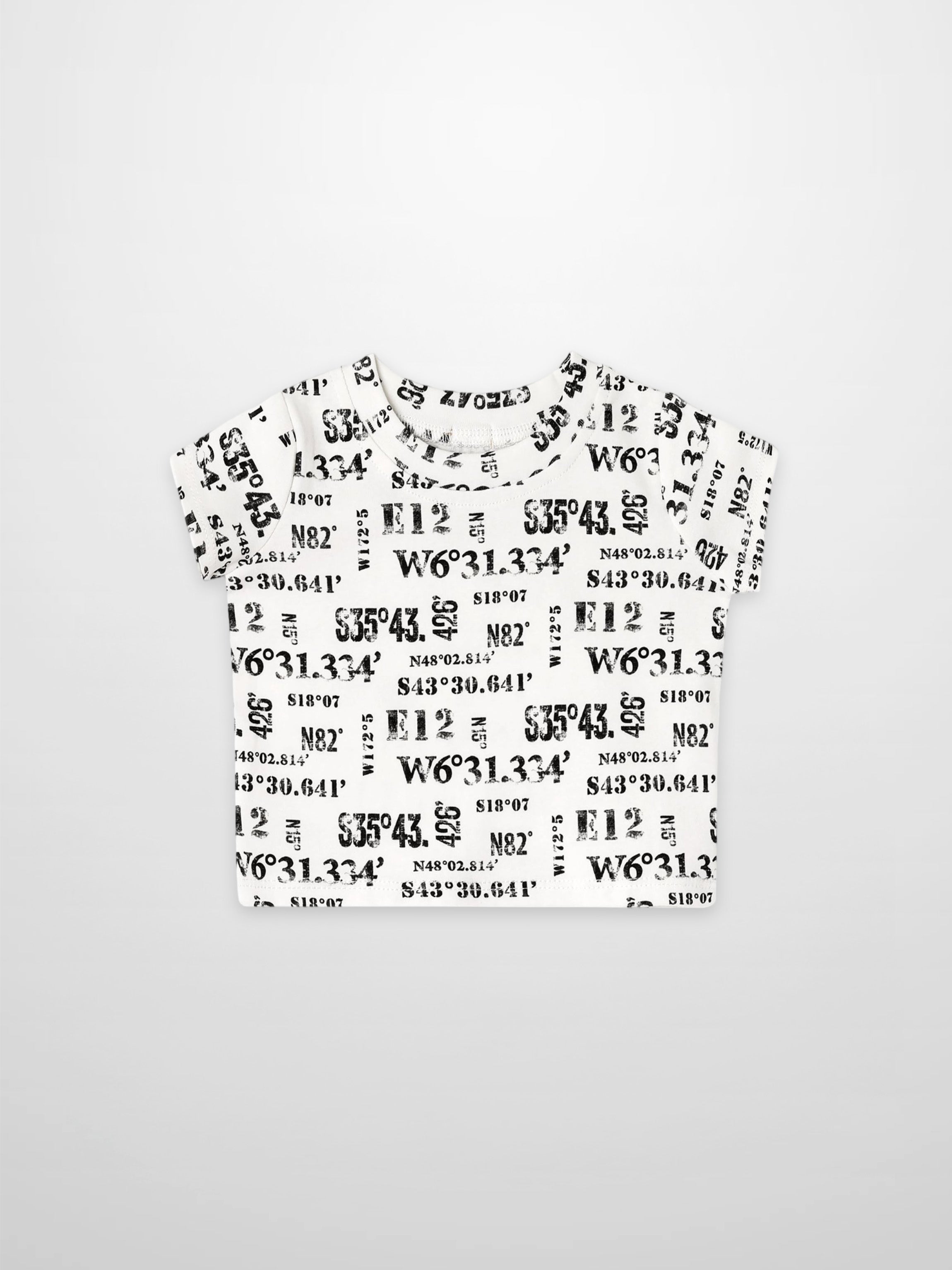 Number Print T-Shirt for Boys