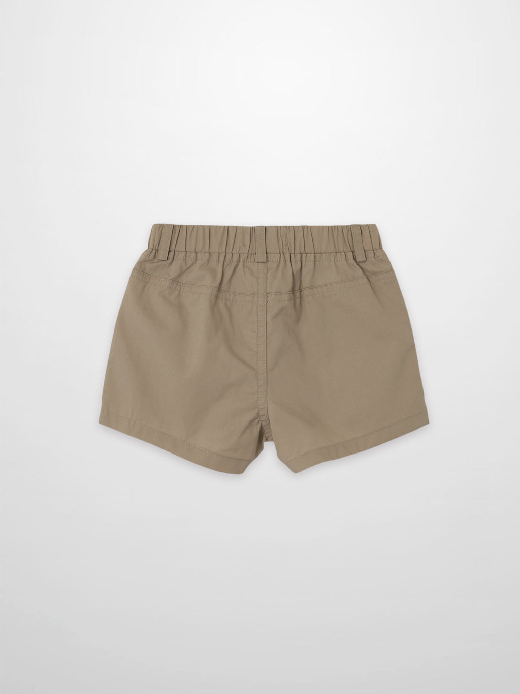 Tan Cotton Dressy Shorts for Boys