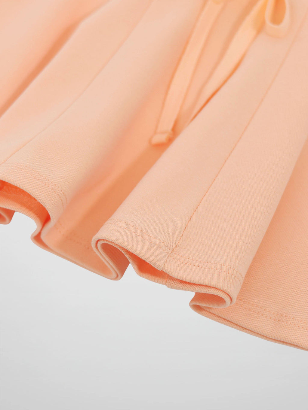 6-Panel A-Line Skirt - Peach