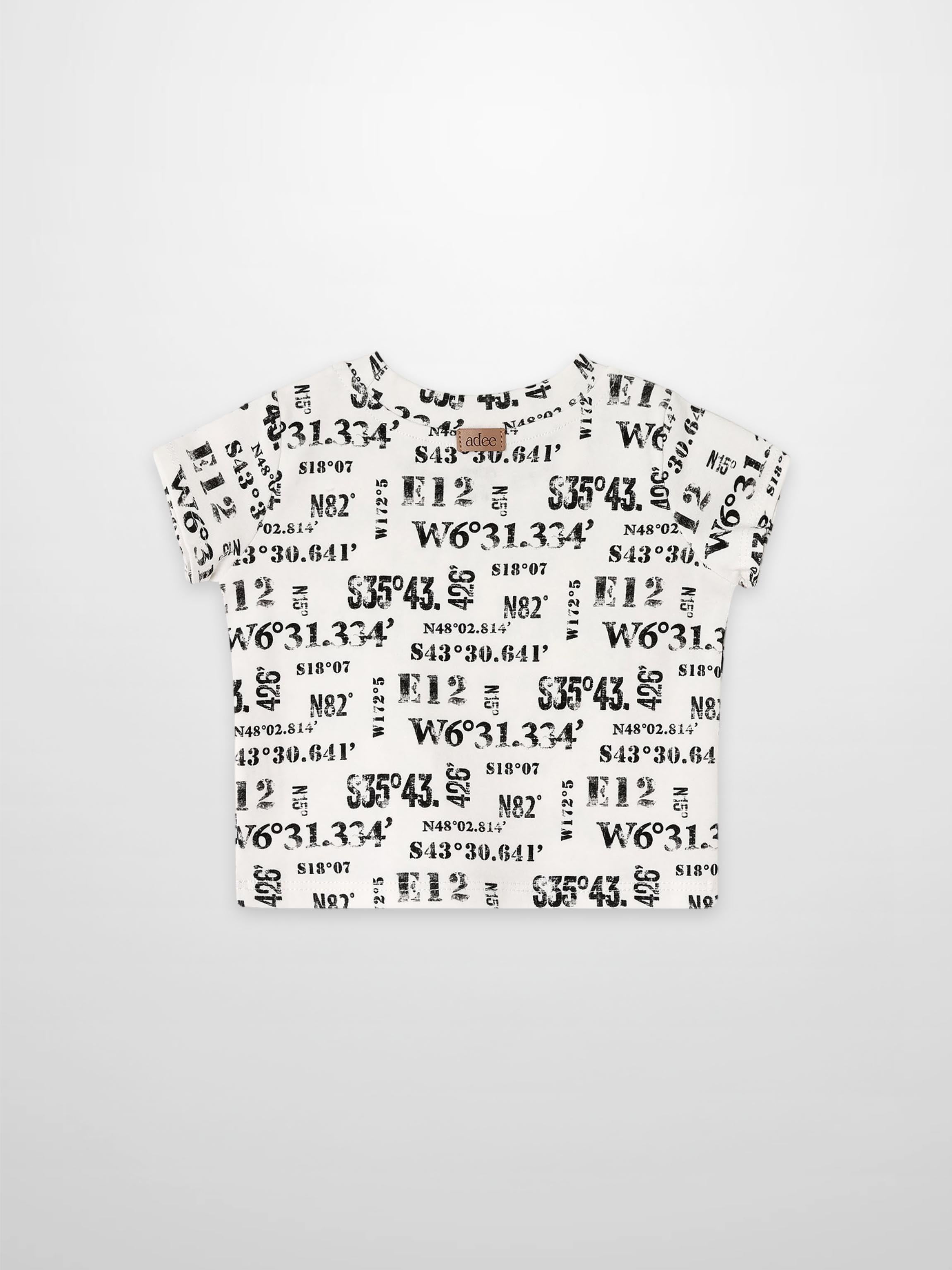 Number Print T-Shirt for Boys
