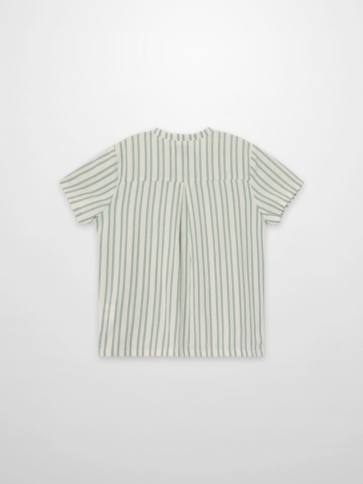 Green Striped Dress Shirt for boys