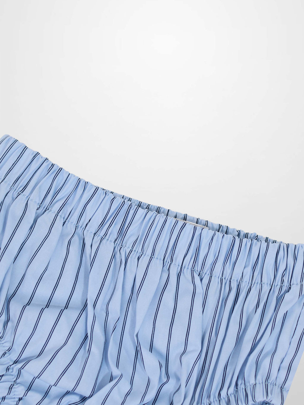 Blue Striped Cotton Bloomers for Baby Boys