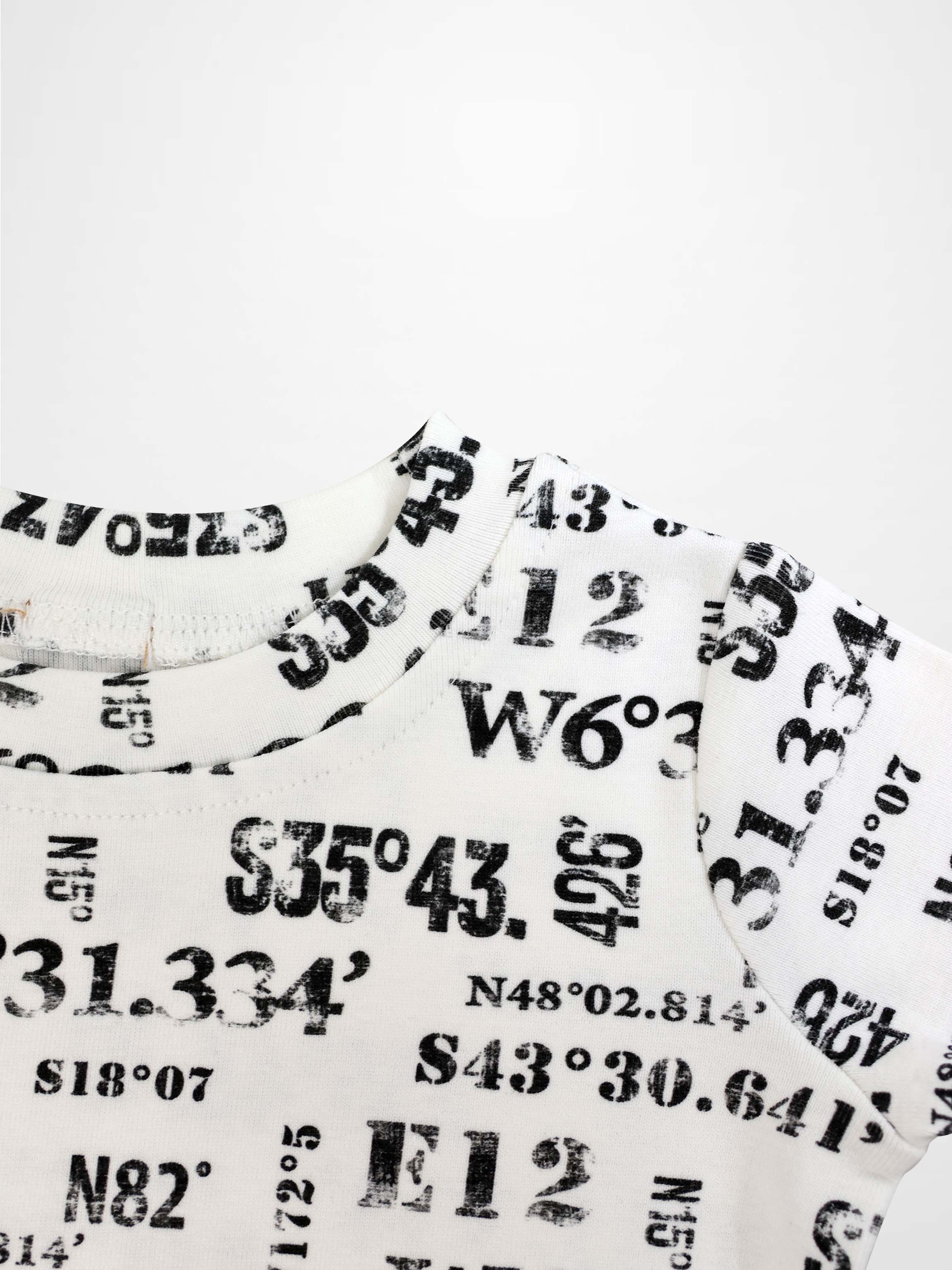 Number Print T-Shirt for Boys