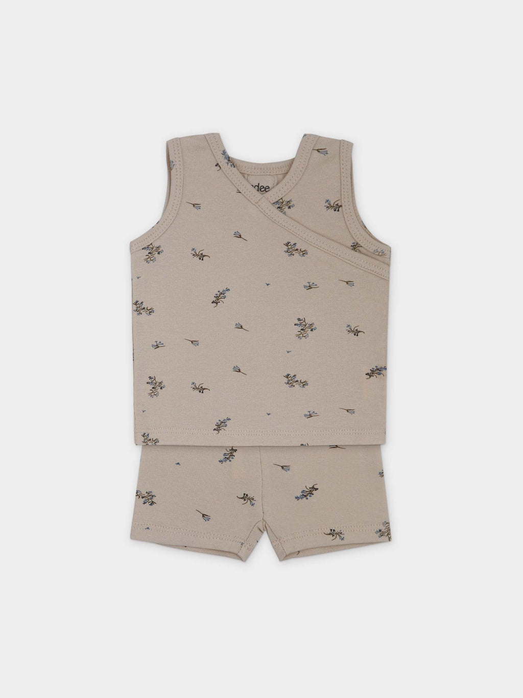 Lilac Crossover Tank Set - Blue