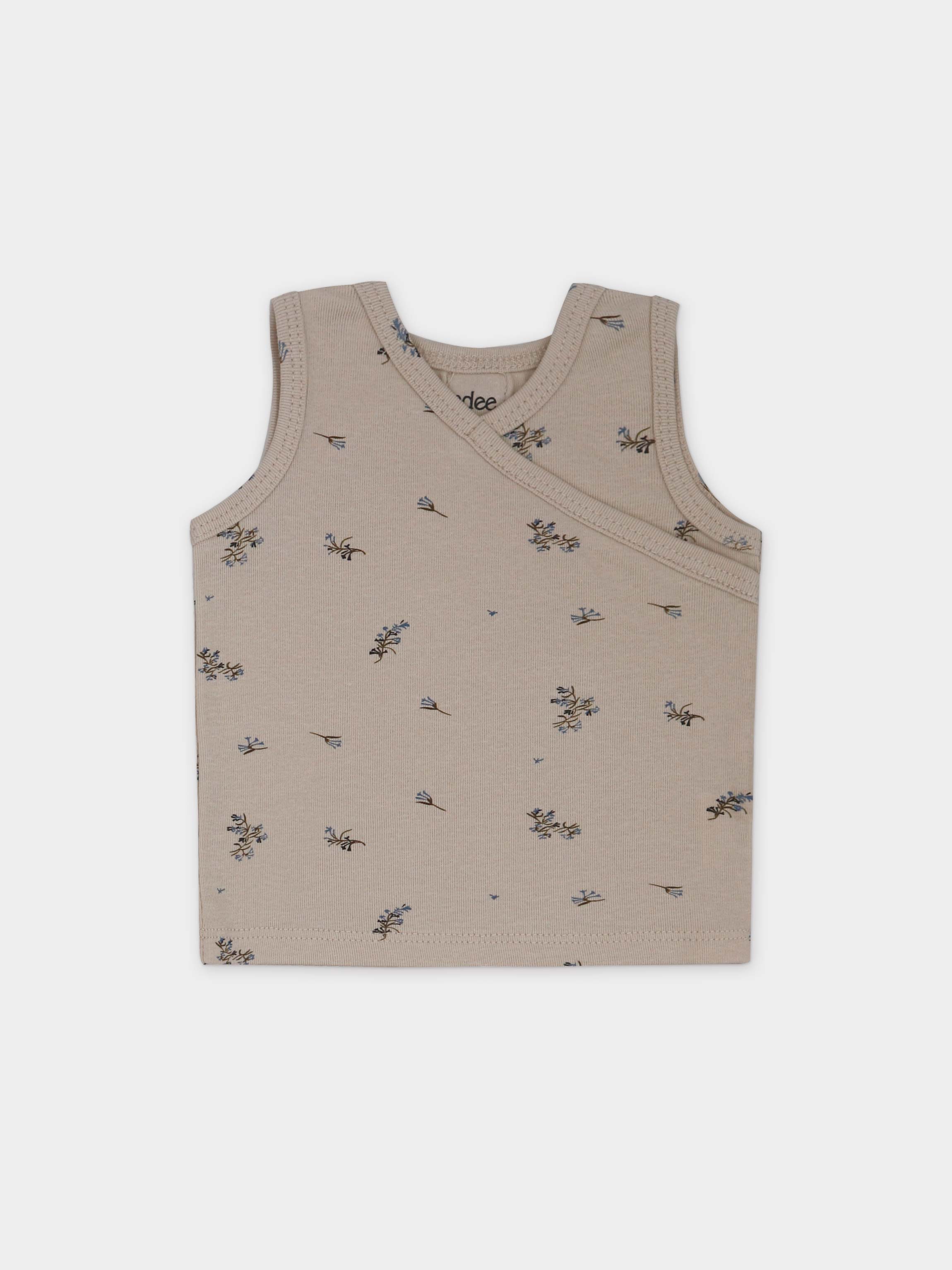 Lilac Crossover Tank Set - Blue