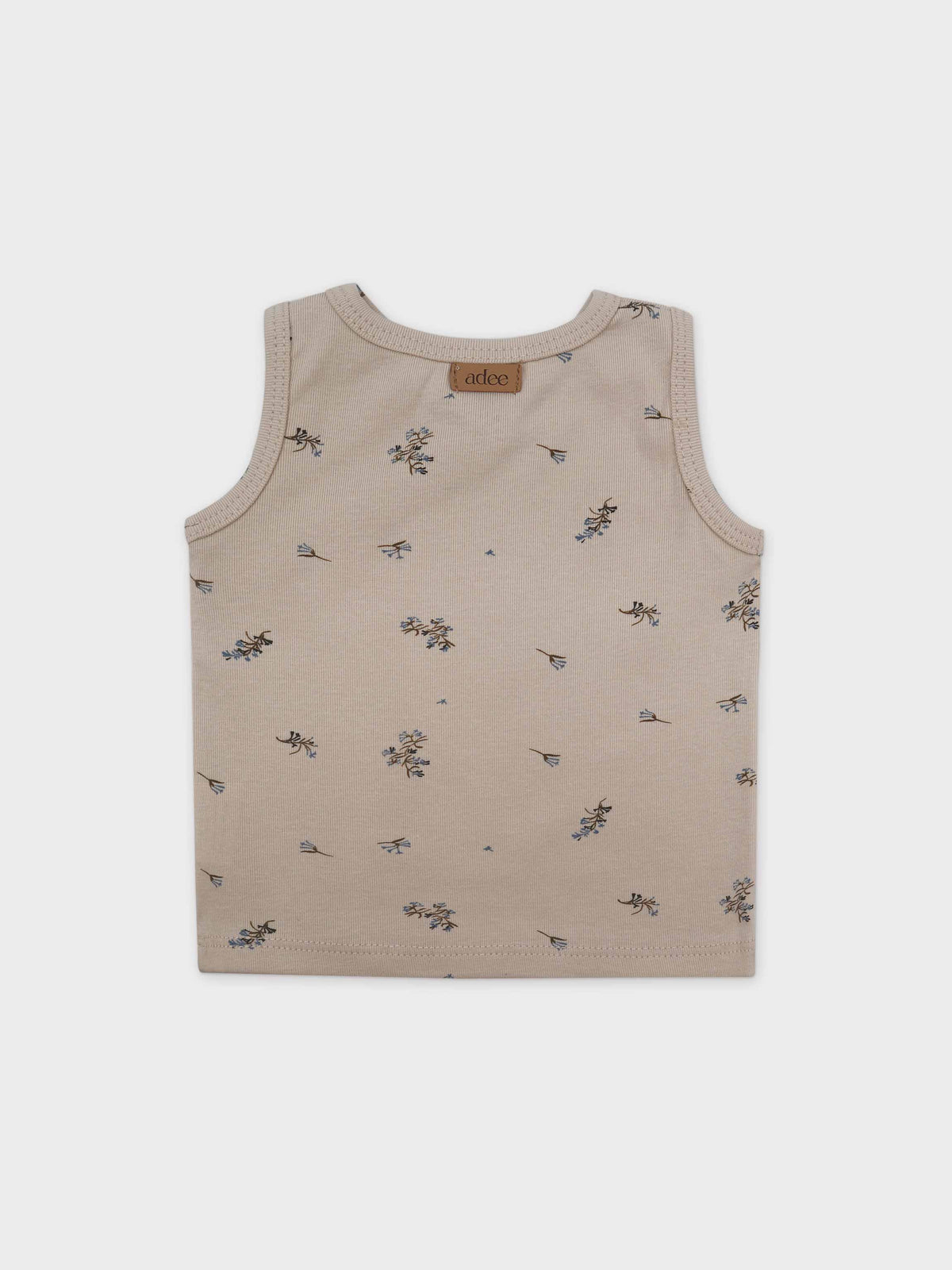 Lilac Crossover Tank Set - Blue
