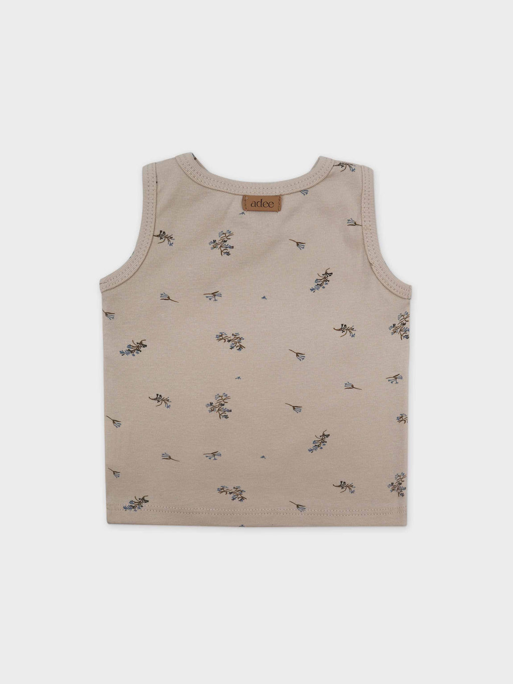 Lilac Crossover Tank Set - Blue