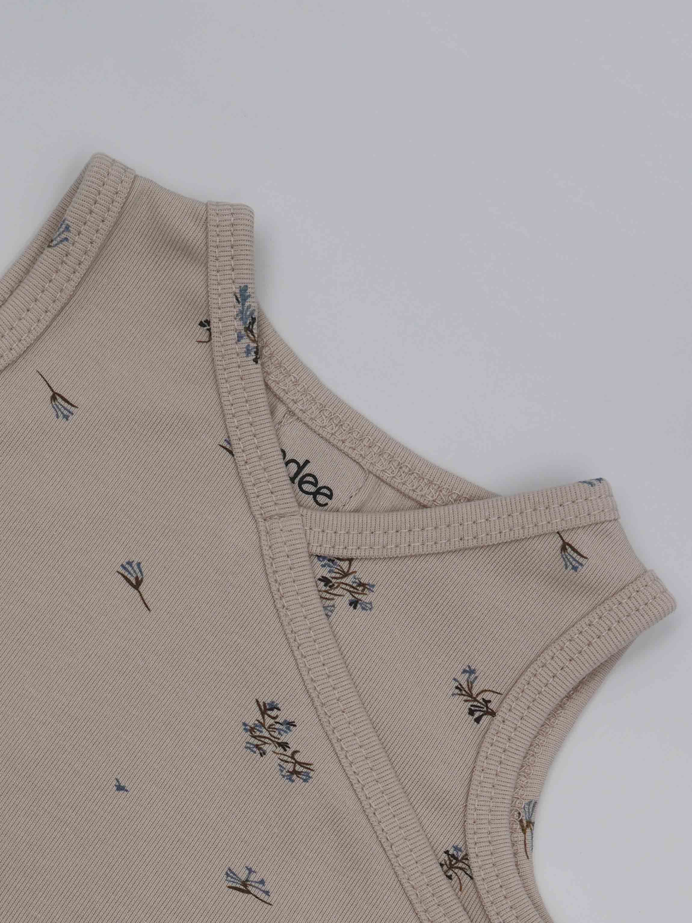 Lilac Crossover Tank Set - Blue