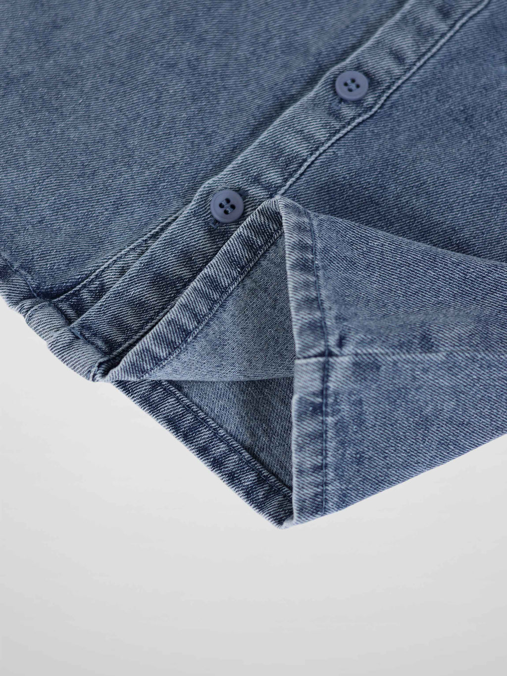 Blue Denim Romper