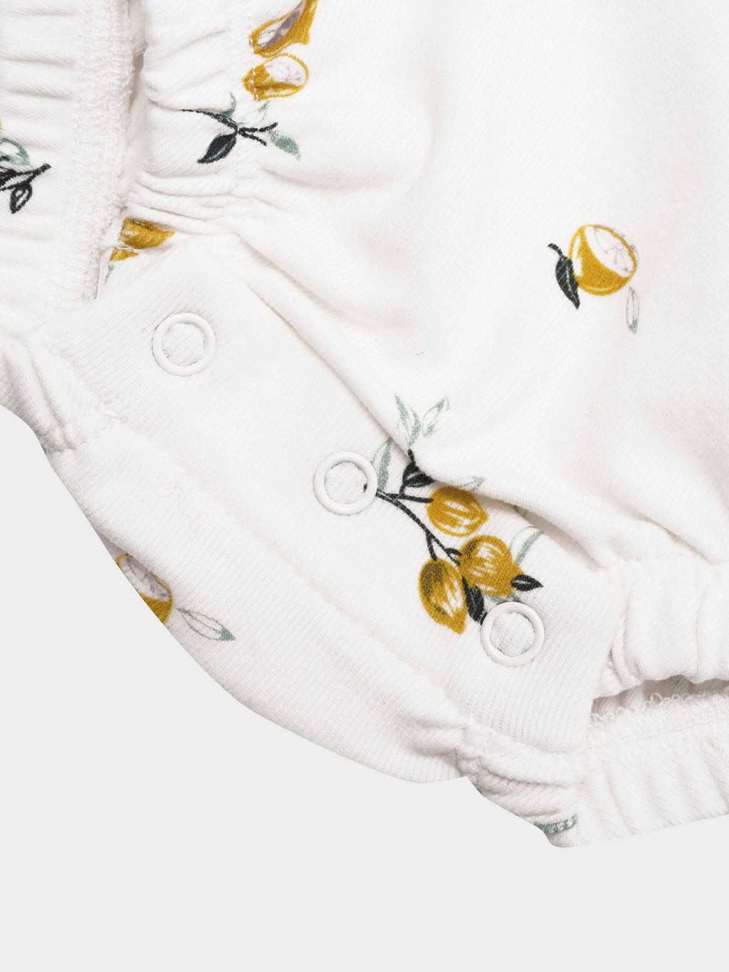 Lemon Print Baby Boy Romper