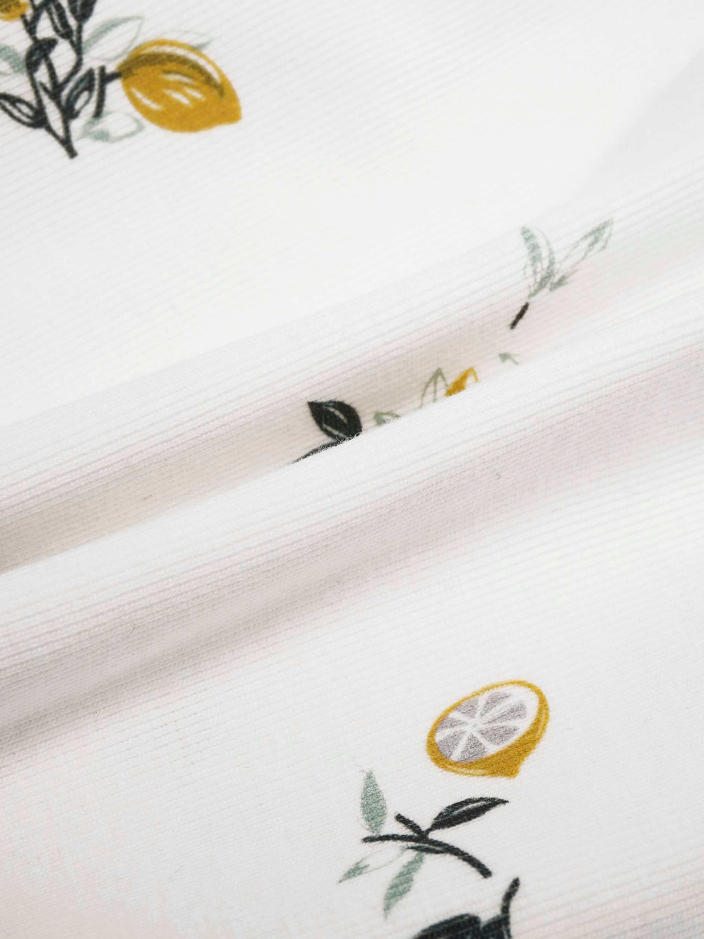 Lemon Print Baby Boy Romper
