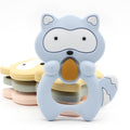 Raccoon Silicone Baby Teether