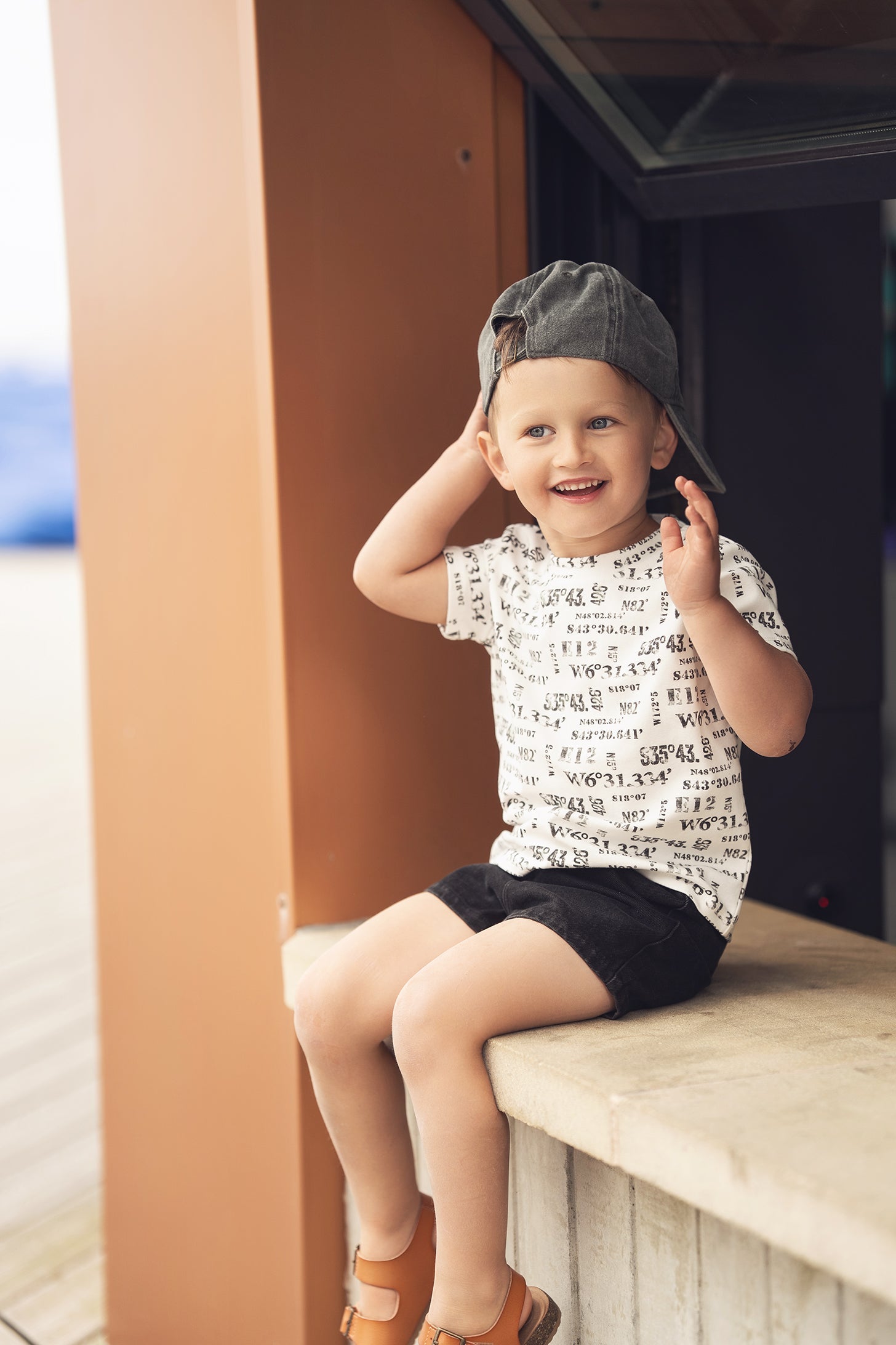 Number Print T-Shirt for Boys
