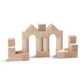 26-Piece Wooden Building Blocks Starter Set