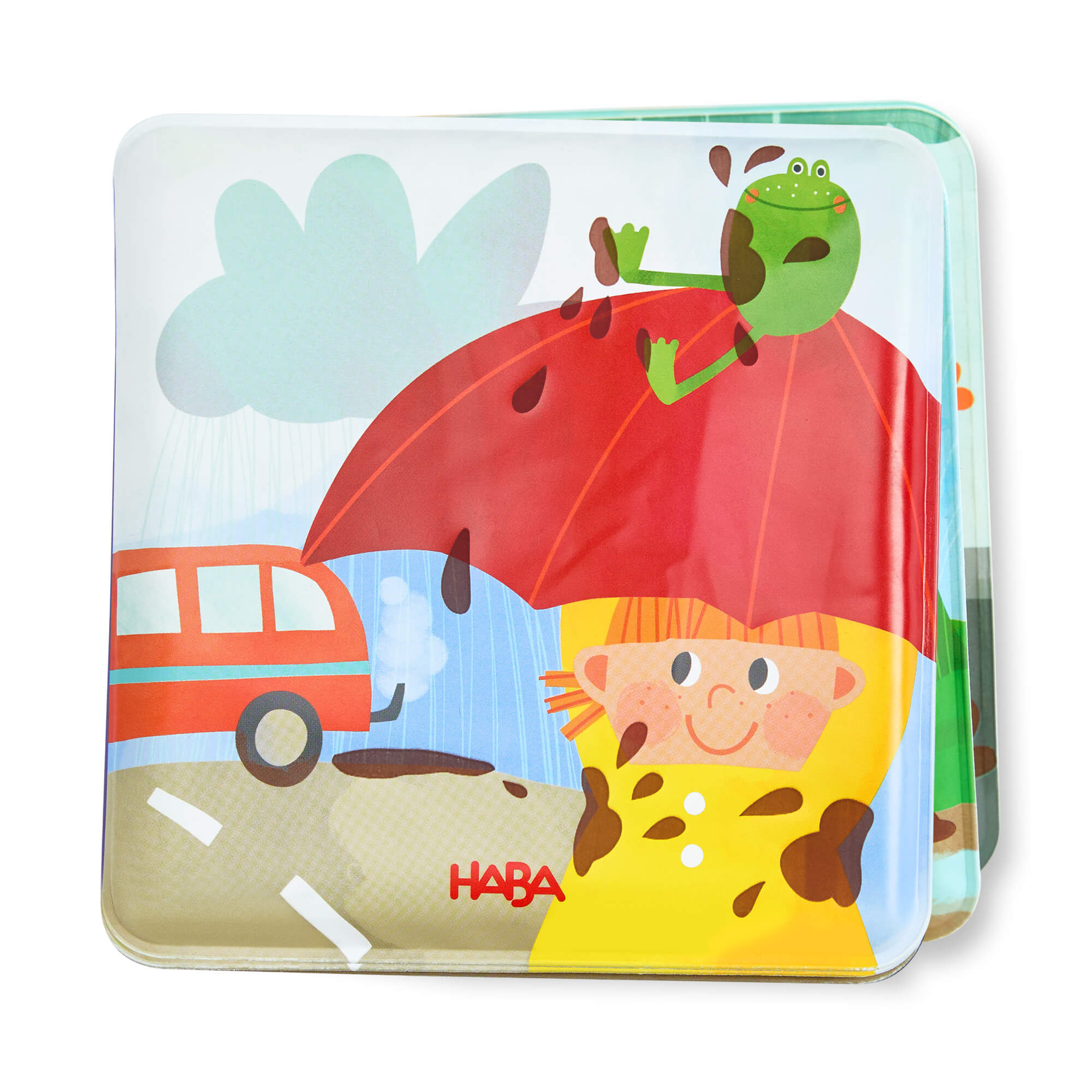 Color-Changing Bath Book - Muddy Day Farm Theme
