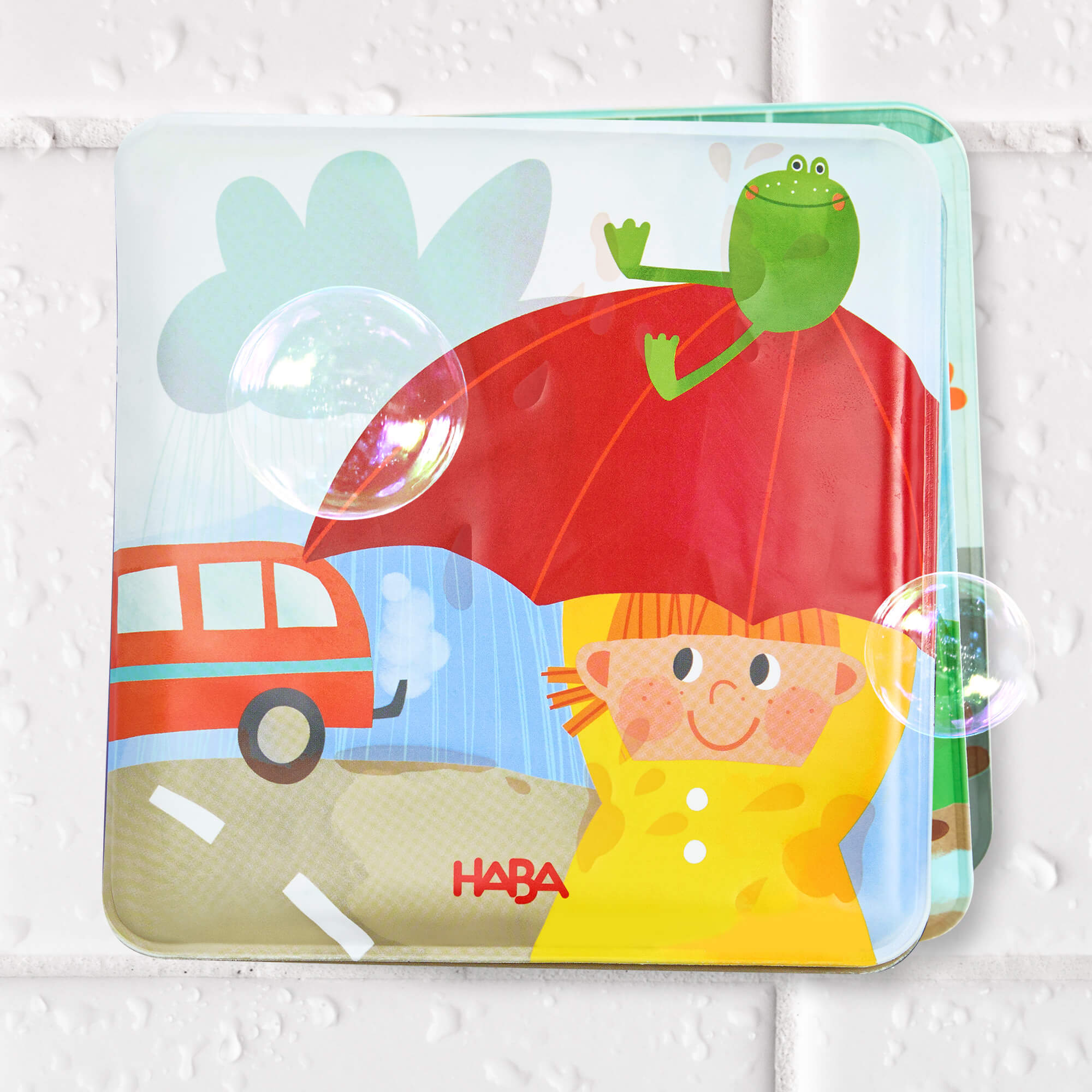 Color-Changing Bath Book - Muddy Day Farm Theme