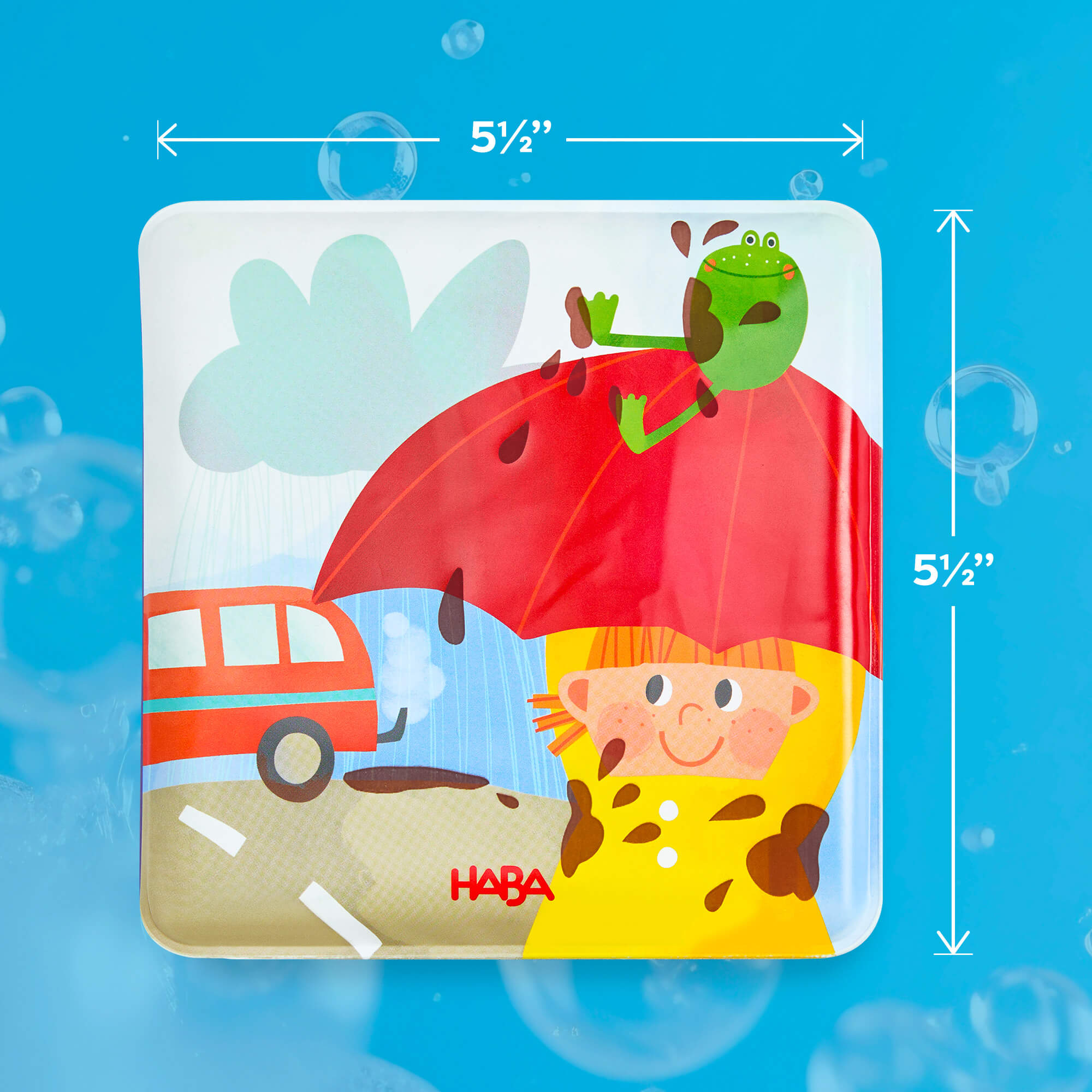 Color-Changing Bath Book - Muddy Day Farm Theme