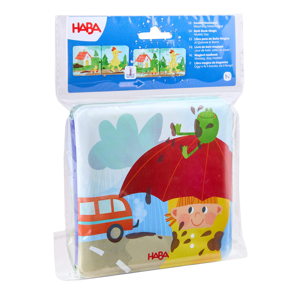 Color-Changing Bath Book - Muddy Day Farm Theme