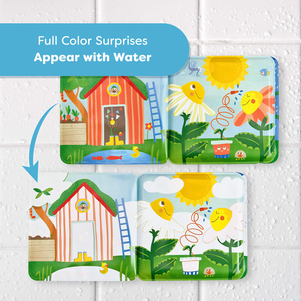 Color-Changing Bath Book - Rainy Day Theme