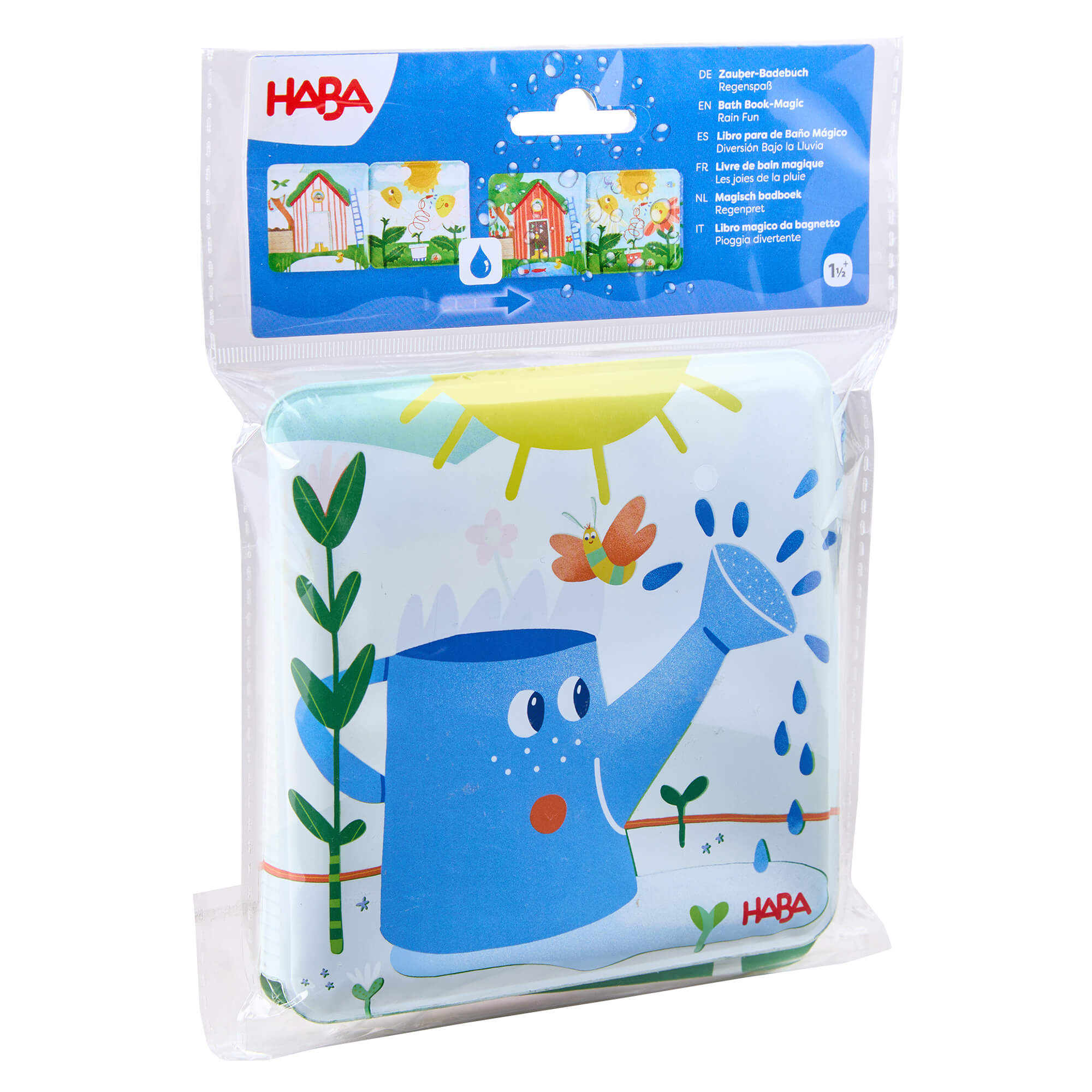 Color-Changing Bath Book - Rainy Day Theme
