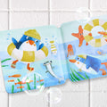 Penguin Bath Book with Squeaker for Babies