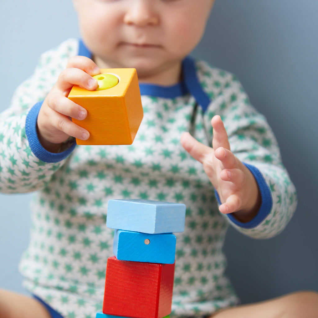 Sound Discovery Wooden Blocks Set - 6 Pieces