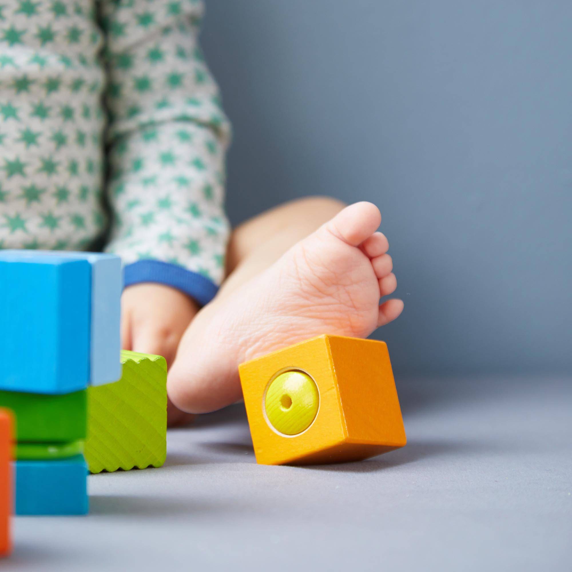 Sound Discovery Wooden Blocks Set - 6 Pieces
