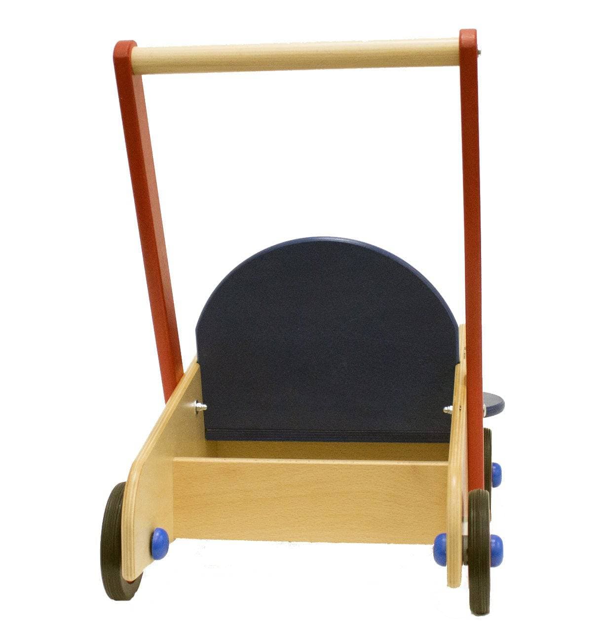 Baby Push Walker Wagon - 2-in-1 Walker and Doll Stroller