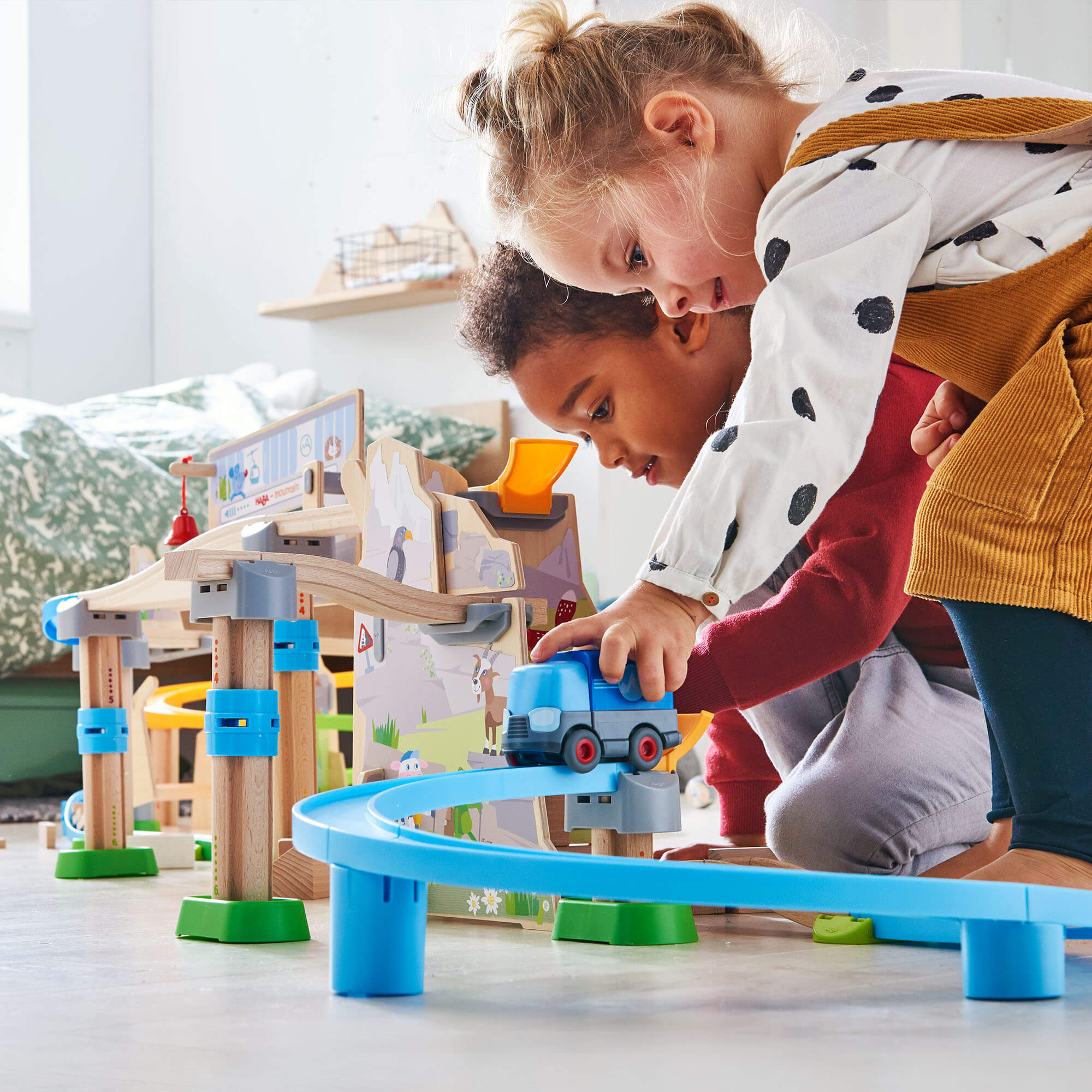 Mountain Adventure Ball Track Set - 88 Pieces