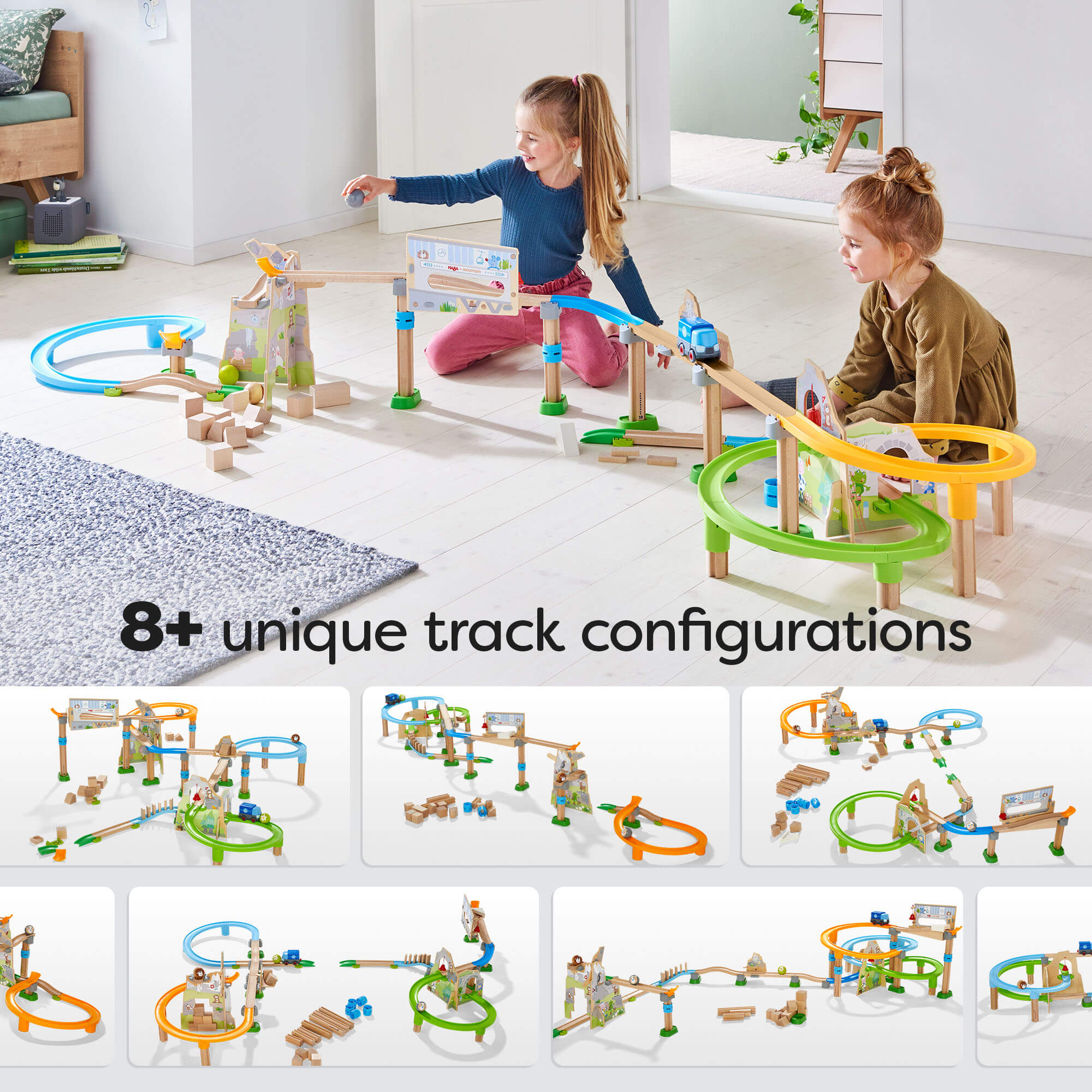 Mountain Adventure Ball Track Set - 88 Pieces