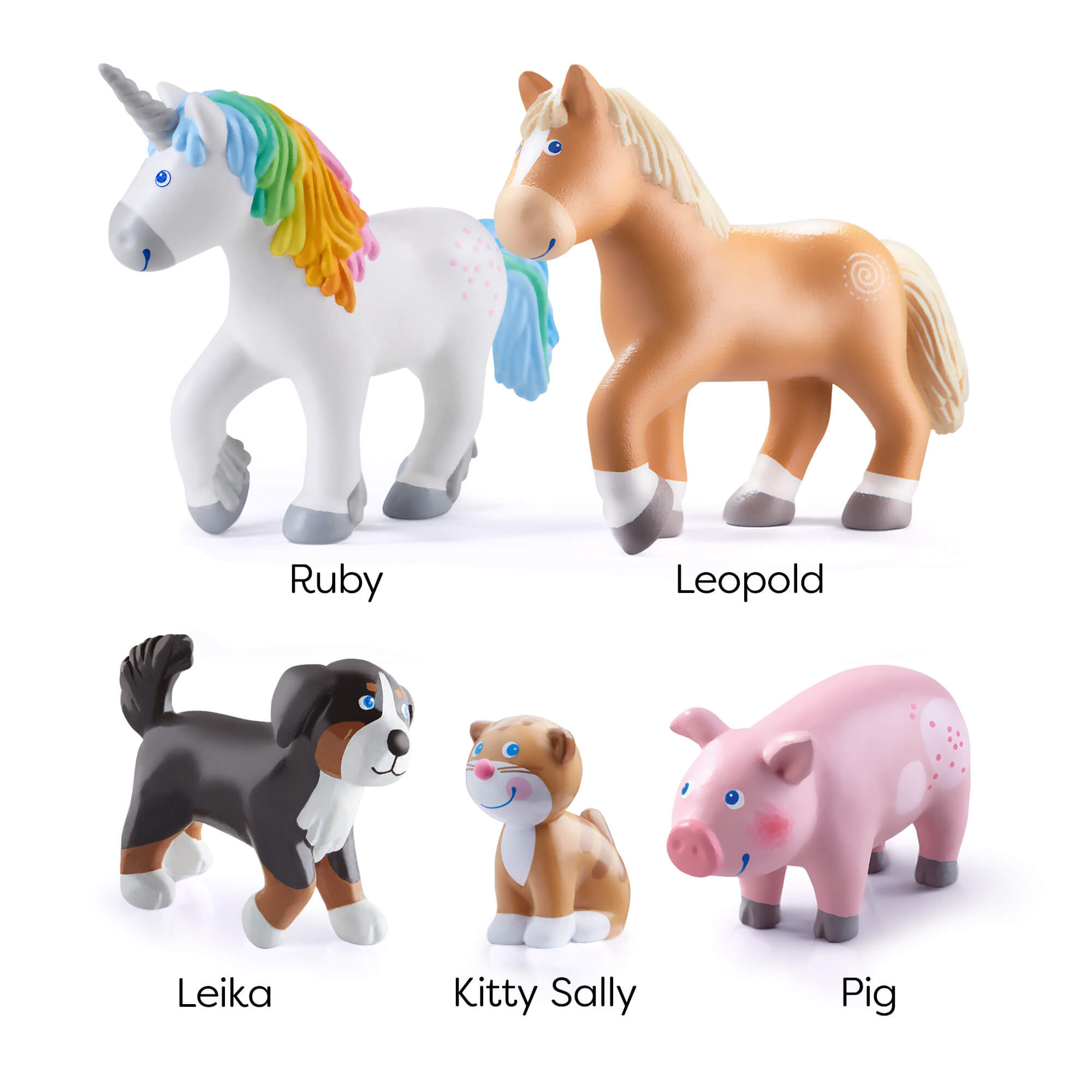 5-Piece Animal Figures Bundle for Kids