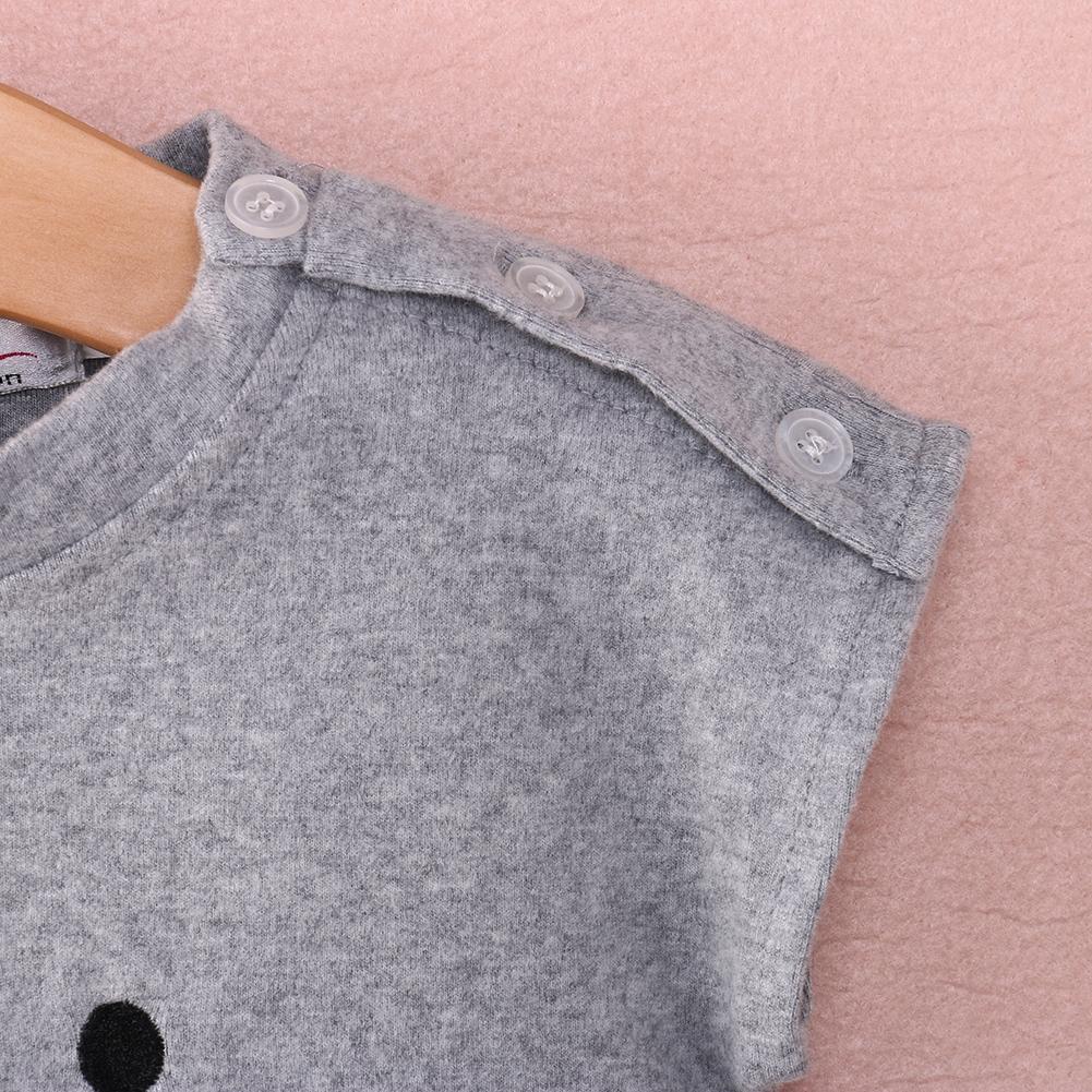 Bear Print Baby Romper - Unisex