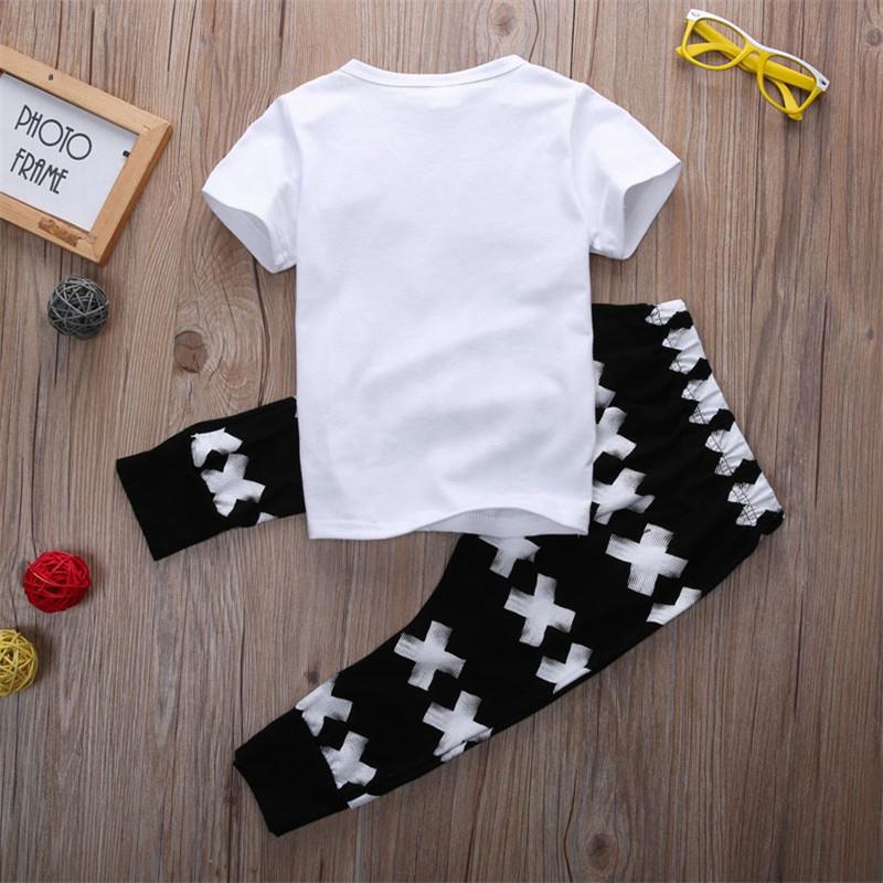 Casual T-Shirt and Pants Outfit for Boys