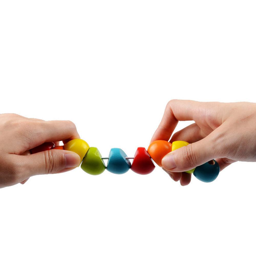 Educational Wooden Caterpillar Toy