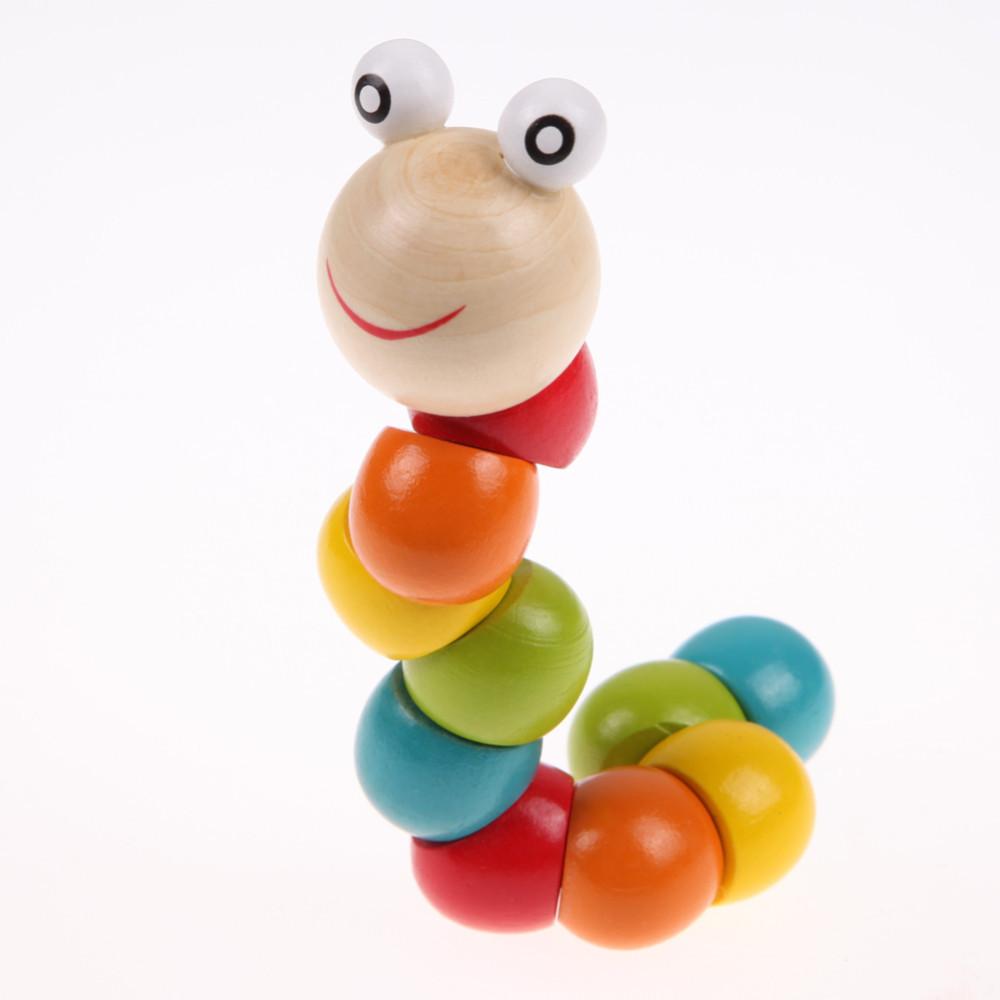 Educational Wooden Caterpillar Toy