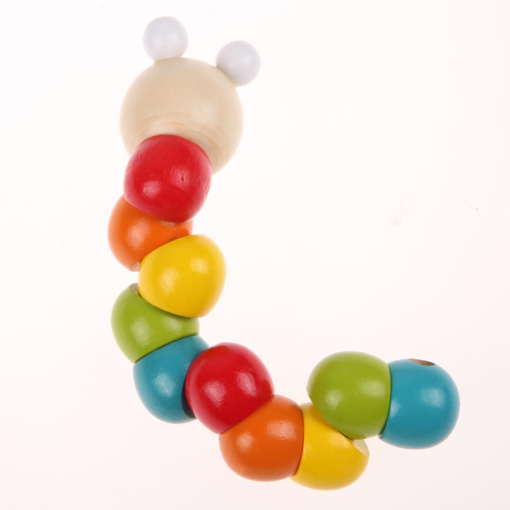 Educational Wooden Caterpillar Toy