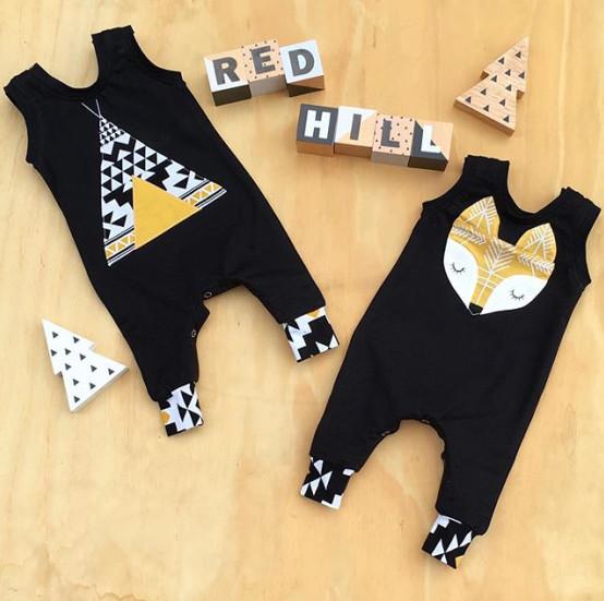 Sleeveless Baby Romper - Unisex