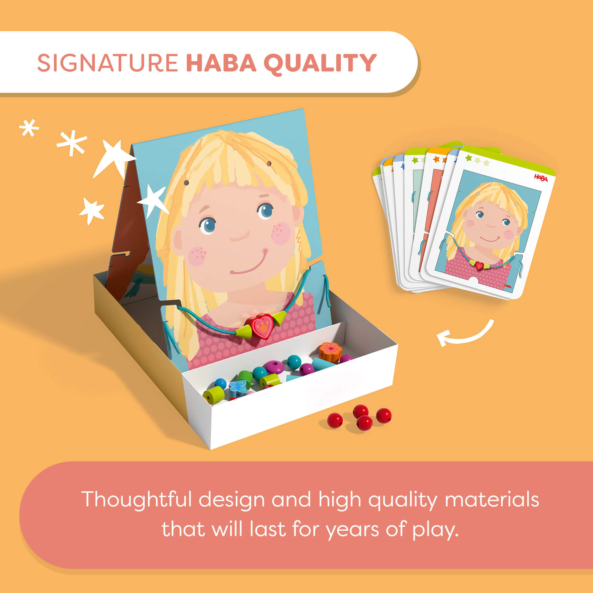 Jewelry Threading Game for Kids Age 3+