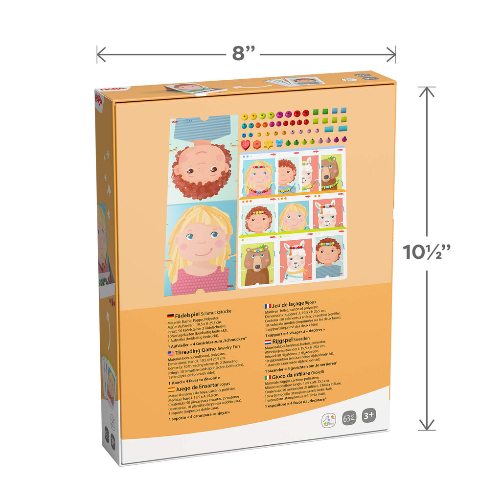 Jewelry Threading Game for Kids Age 3+